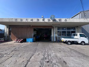 西海大崎漁協で新鮮な魚が買えます